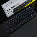 BÀN PHÍM CƠ ASESTEK AK68 RGB BLACK BLUE SWITCH