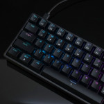 BÀN PHÍM CƠ ASESTEK AK68 RGB BLACK BLUE SWITCH