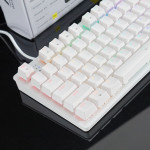 BÀN PHÍM CƠ ASESTEK AK87 RGB WHITE BLUE SWITCH