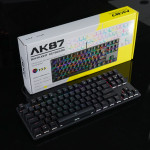 BÀN PHÍM CƠ ASESTEK AK87 RGB BLACK BLUE SWITCH