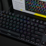 BÀN PHÍM CƠ ASESTEK AK87 RGB BLACK BLUE SWITCH