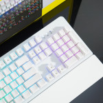 BÀN PHÍM CƠ ASESTEK AK104 RGB WHITE BLUE SWITCH