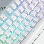 BÀN PHÍM CƠ ASESTEK AK104 RGB WHITE BLUE SWITCH