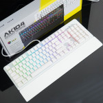 BÀN PHÍM CƠ ASESTEK AK104 RGB WHITE BLUE SWITCH