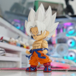 MÔ HÌNH GOKU AI CHIBI BẢN NĂNG VÔ CỰC TÓC TRẮNG 16CM