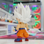 MÔ HÌNH GOKU AI CHIBI BẢN NĂNG VÔ CỰC TÓC TRẮNG 16CM