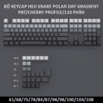 BỘ KEYCAP HEJI SNAKE POLAR DAY GRADIENT (PBT/CHERRY PROFILE/133 PHÍM)