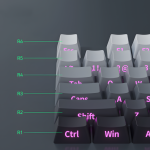 BỘ KEYCAP HEJI SNAKE POLAR DAY GRADIENT (PBT/CHERRY PROFILE/133 PHÍM)