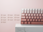 BỘ KEYCAP HEJI SNAKE ROUGE GRADIENT (PBT/CHERRY PROFILE/133 PHÍM)