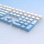 BỘ KEYCAP HEJI SNAKE SKY BLUE GRADIENT (PBT/CHERRY PROFILE/133 PHÍM)