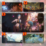 LÓT CHUỘT ARCANE LEAGUE OF LEGENDS SIZE 60X35 DÀY 3MM ULTRA SPEED