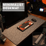 LÓT CHUỘT HỌA TIẾT MINIMALISM SIZE 26x21 DÀY 3MM