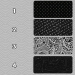 LÓT CHUỘT HỌA TIẾT MINIMALISM SIZE 90X40 DÀY 3MM