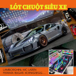 LÓT CHUỘT SIÊU XE SIZE 120X60 DÀY 3MM
