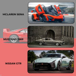 LÓT CHUỘT SIÊU XE HYPER CAR SIZE 80X30 DÀY 3MM