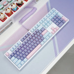 BÀN PHÍM CƠ READSON H108 MACARONE PURPLE RED SWITCH