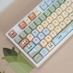 BÀN PHÍM CƠ READSON HW108 MULTI MODES PANDA PARADISE BROWN SWITCH