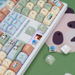 BÀN PHÍM CƠ READSON HW108 MULTI MODES PANDA PARADISE BROWN SWITCH