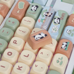 BÀN PHÍM CƠ READSON HW108 MULTI MODES PANDA PARADISE BROWN SWITCH