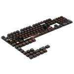 BỘ KEYCAP PUDDING SIDE TRANSPARENT BLACK WUKONG (PBT/SAX PROFILE/125 PHÍM)