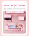 BÀN PHÍM CƠ AKKO 5108B PLUS SAKURA MIKU AKKO V3 PIANO PRO SWITCH