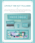BÀN PHÍM CƠ AKKO 5108B PLUS HATSUNE MIKU AKKO V3 PIANO PRO SWITCH