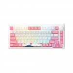 BÀN PHÍM CƠ AKKO MOD007B HE PC TOKYO SAKURA AKKO CREAM SAKURA MAGNETIC SWITCH