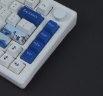 BÀN PHÍM CƠ AKKO MOD007B HE PC SANTORINI AKKO CREAM SAKURA MAGNETIC SWITCH