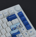 BÀN PHÍM CƠ AKKO MOD007B HE PC SANTORINI AKKO CREAM SAKURA MAGNETIC SWITCH