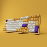 BÀN PHÍM CƠ AKKO 3098S LOS ANGELES AKKO CREAMY YELLOW PRO SWITCH