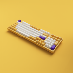 BÀN PHÍM CƠ AKKO 3098S LOS ANGELES AKKO CREAMY YELLOW PRO SWITCH