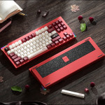 BÀN PHÍM CƠ WEIKAV STARS80 V2 KOI RED CHERRY COCONUT LATTE SWITCH (ANODE)