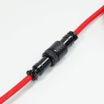 DÂY CÁP BÀN PHÍM CUSTOM TPC011 8K TYPE-C BỌC DÙ 1.5M CANDY RED