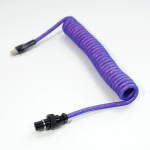 DÂY CÁP BÀN PHÍM CUSTOM TPC011 8K TYPE-C BỌC DÙ 1.5M TARO PURPLE