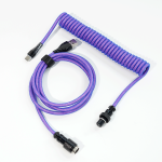 DÂY CÁP BÀN PHÍM CUSTOM TPC011 8K TYPE-C BỌC DÙ 1.5M TARO PURPLE