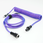 DÂY CÁP BÀN PHÍM CUSTOM TPC011 8K TYPE-C BỌC DÙ 1.5M TARO PURPLE