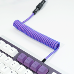 DÂY CÁP BÀN PHÍM CUSTOM TPC011 8K TYPE-C BỌC DÙ 1.5M TARO PURPLE