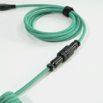 DÂY CÁP BÀN PHÍM CUSTOM TPC011 8K TYPE-C BỌC DÙ 1.5M DARK GREEN