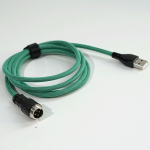 DÂY CÁP BÀN PHÍM CUSTOM TPC011 8K TYPE-C BỌC DÙ 1.5M DARK GREEN