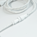 DÂY CÁP BÀN PHÍM CUSTOM TPC011 8K TYPE-C BỌC DÙ 1.5M SAND WHITE