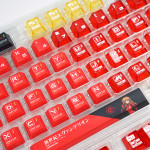 BỘ KEYCAP PC X PBT ENGRAVED ASUKA LANGLEY SORYU VERSION 1 (PBT/PC/OEM PROFILE/124 PHÍM)