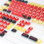 BỘ KEYCAP PC X PBT ENGRAVED ASUKA LANGLEY SORYU VERSION 1 (PBT/PC/OEM PROFILE/124 PHÍM)