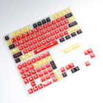 BỘ KEYCAP PC X PBT ENGRAVED ASUKA LANGLEY SORYU VERSION 2 (PBT/PC/OEM PROFILE/124 PHÍM)