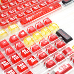 BỘ KEYCAP PC X PBT ENGRAVED ASUKA LANGLEY SORYU VERSION 2 (PBT/PC/OEM PROFILE/124 PHÍM)