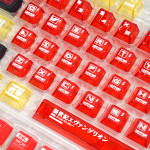 BỘ KEYCAP PC X PBT ENGRAVED ASUKA LANGLEY SORYU VERSION 2 (PBT/PC/OEM PROFILE/124 PHÍM)