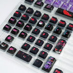 BỘ KEYCAP PC X PBT ENGRAVED GENGAR VERSION 2 (PBT/PC/OEM PROFILE/126 PHÍM)