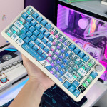BỘ KEYCAP PC X PBT ENGRAVED AYANAMI REI VERSION 1 (PBT/PC/OEM PROFILE/126 PHÍM)
