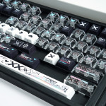 BỘ KEYCAP PC X PBT ENGRAVED STREAM X VERSION 1 (PBT/PC/OEM PROFILE/126 PHÍM)