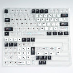 BỘ KEYCAP PC X PBT ENGRAVED STREAM X VERSION 2 (PBT/PC/OEM PROFILE/126 PHÍM)
