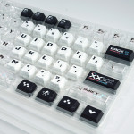 BỘ KEYCAP PC X PBT ENGRAVED STREAM X VERSION 2 (PBT/PC/OEM PROFILE/126 PHÍM)